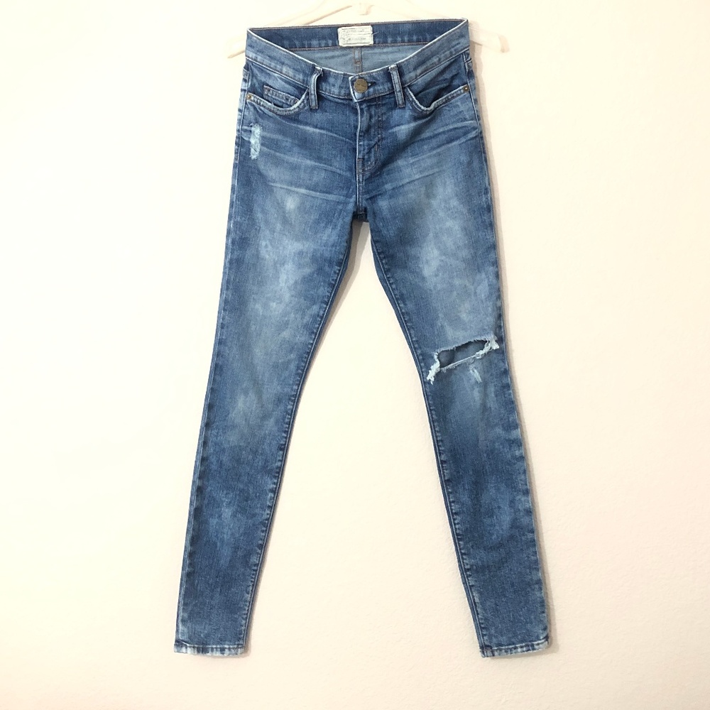 Current / Elliot Distressed Denim Jeans